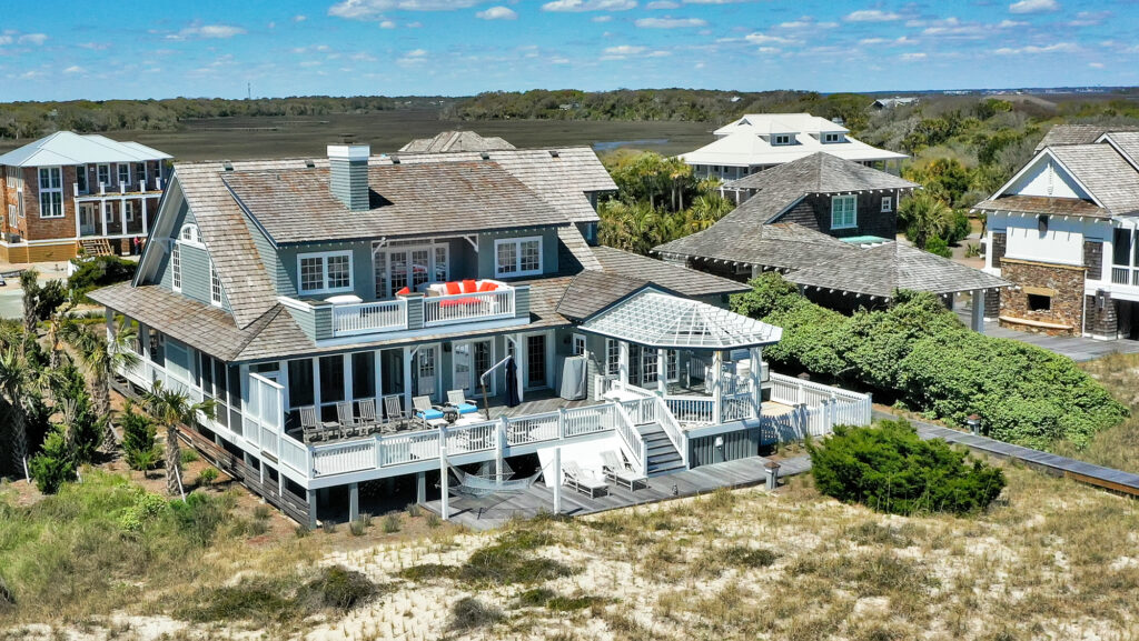 Roof Replacement and Exterior Remodel in Bald Head Island, NC from MOcean Contracting
